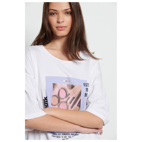 Bodytalk Γυναικεία κοντομάνικη μπλούζα